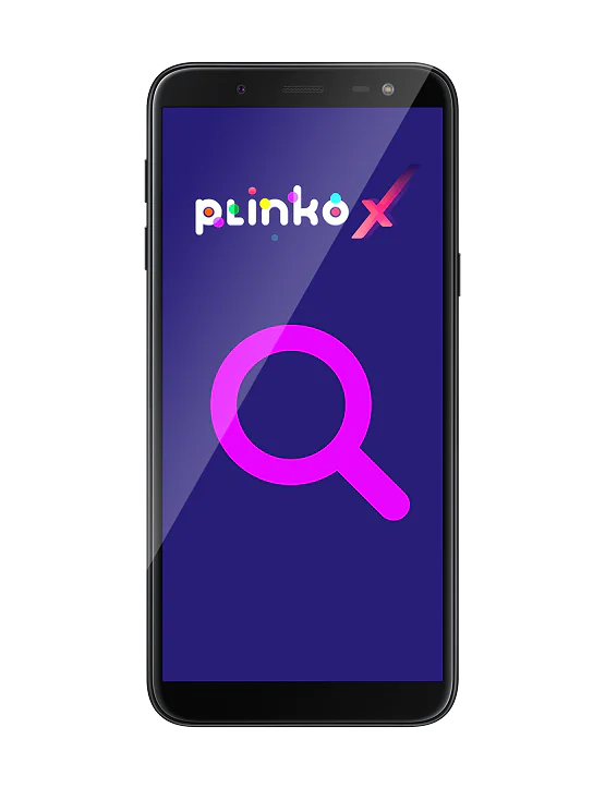 Käytä kasinosivuston hakua löytääksesi Plinko X -pelin, vaihe 3