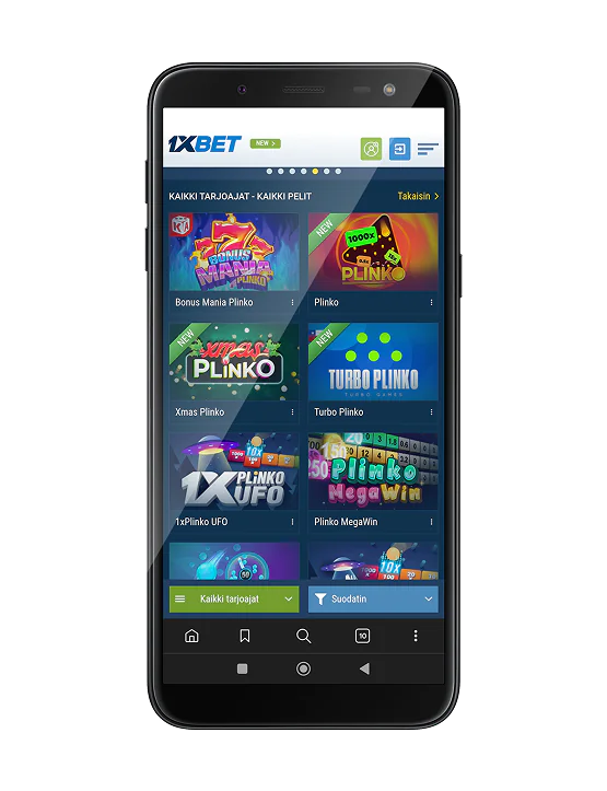 Kirjoita Plinko 1xbet-hakupalkkiin, vaihe 6