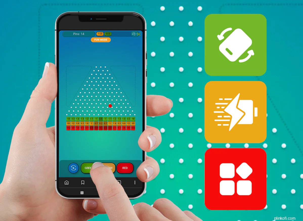 Plinko Demo mobiililaitteilla tarjoaa mukautuvan käyttöliittymän ja sujuvan pelikokemuksen kosketusnäytöillä