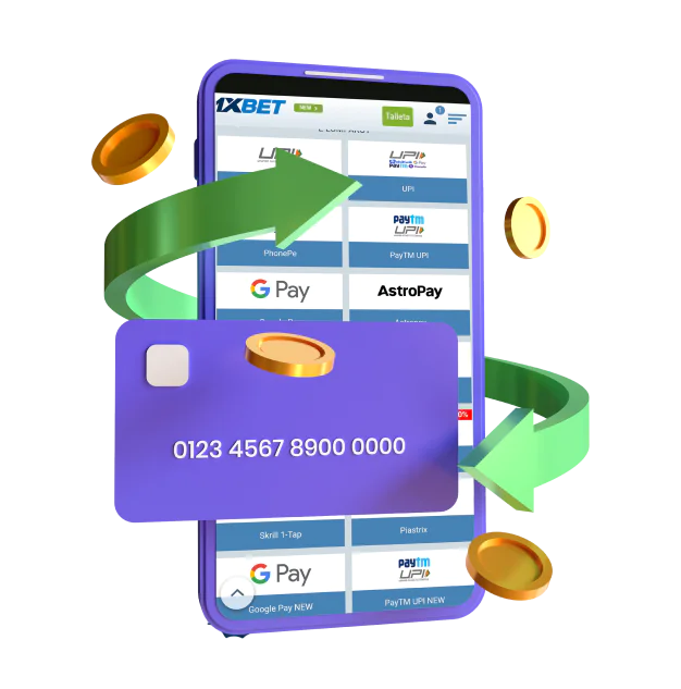 Kaikki tavat nostaa rahaa 1xBet Finlandilla